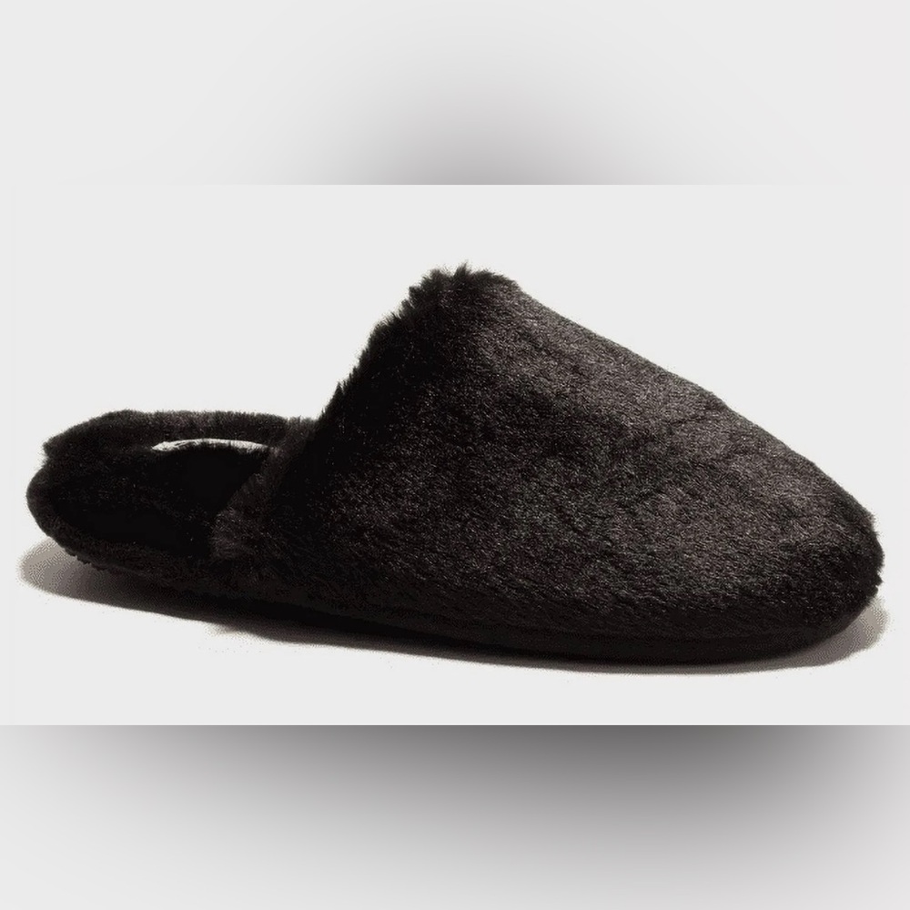 Dluxe by Dearfoams scuff slippers size 9/10